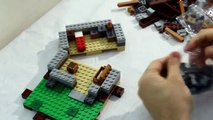 LEGO MINECRAFT!! [PART 2] Set 21115 THE FIRST NIGHT - Time-Lapse Build, Unboxing, Kids Toys-4DJJLCLU