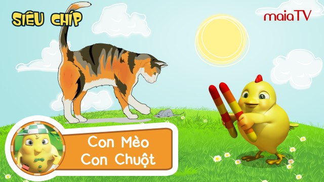 ✔ Nhạc thiếu nhi | CON MÈO CON CHUỘT | Chicken Band - Siêu chíp gà con
