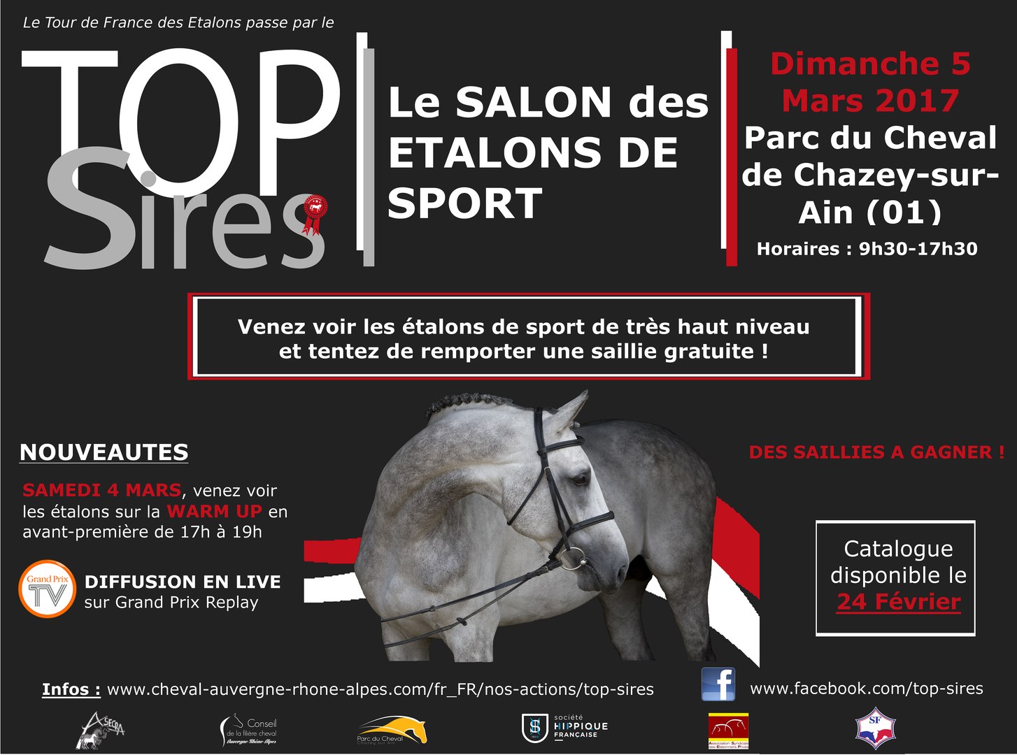Top Sires 2017 Parc Du Cheval De Chazey Sur Ain 5 Mars 2017
