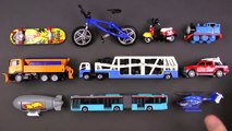 Learning Street Vehicles for Kids #3 - Hot Wheels, Matchbox, Tomica トミカ Cars and Trucks, Siku-Ap8uz