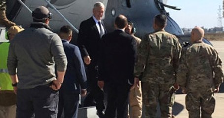 ABD Savunma Bakanı Mattis İlk Kez Irak'ta: Petrol İçin Burada Değiliz