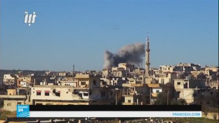 غارات جوية على درعا