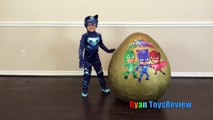 PJ MASKS GIANT EGG SURPRISE Toys for Kids Disney Toys Catboy Gekko Owlette PJ Masks IRL Super