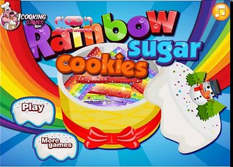 Rainbow Cookies Games-Cooking Games-Hair Games