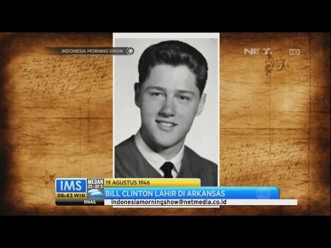 Today's History 19 Agustus 1946, Bill Clinton Lahir di Arkansas, AS -IMS