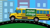 Cars Trucks Street Vehicles Teaching Colors - Learning Colours Video for Children - Organic