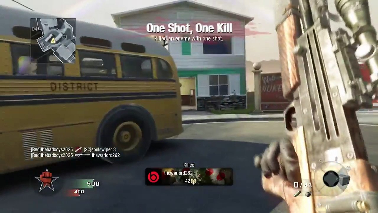 Sniping Clips Part 2--Next Gen Bo1(Xbox One) 1v1v1