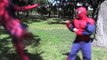 Deadpool Vs Spiderman Vs Iron Man En La Vida Real Superhéroe Lucha Épica Batalla De La Ronda 1