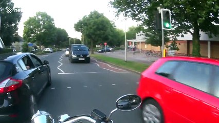 Road rage results in instant karma for aggressive motorist