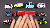 Learning Street Vehicles for Kids #4 - Hot Wheels, Matchbox, Tomica トミカ Cars and Trucks, Tayo 타요-m