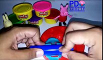 peppa pig Learn names of fruits and vegetables with play doh fruits and vegetables