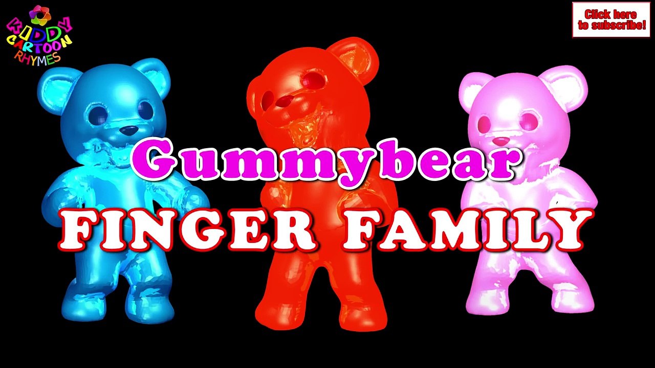 Gummy Bear Dance Finger Family Song | Nursery Rhymes Song and Lyrics