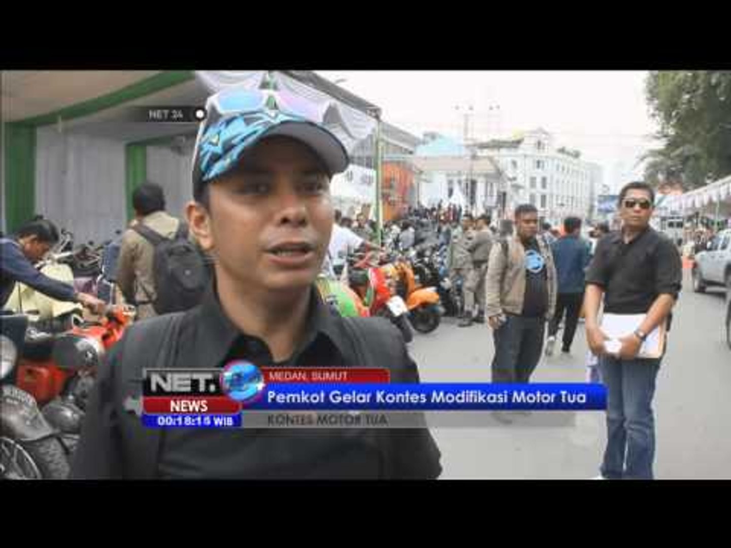 Pemkot Medan Gelar Kontes Modifikasi Motor Tua Net24 Video
