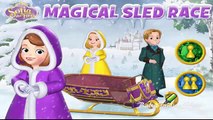 Disney Sofia The First Game - Magical Sled Race - Baby Videos Games For Kids