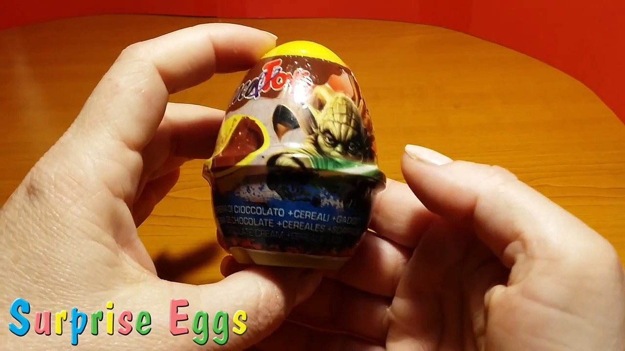 3 BIG plastic Super Surprise Eggs, Star Wars, Majorette, Filly unboxing opening toys fun
