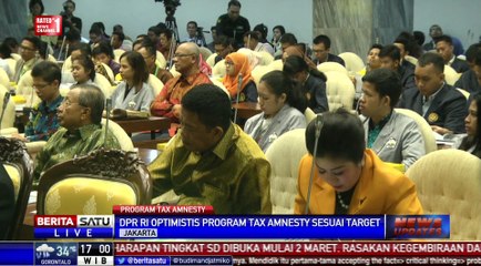 DPR Optimistis Tax Amnesty Tahap 3 Sesuai Target