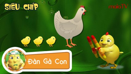 ✔ Nhạc thiếu nhi | ĐÀN GÀ CON | Chicken Band - Siêu chíp gà con