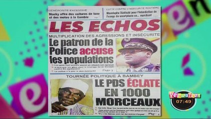 RUBRIQUE Revue des titres du 20 Février 2017 avec CHERIF DIA