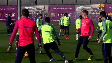 FC Barcelona training session: Recovery Monday with trip to Atlético on the horizon
