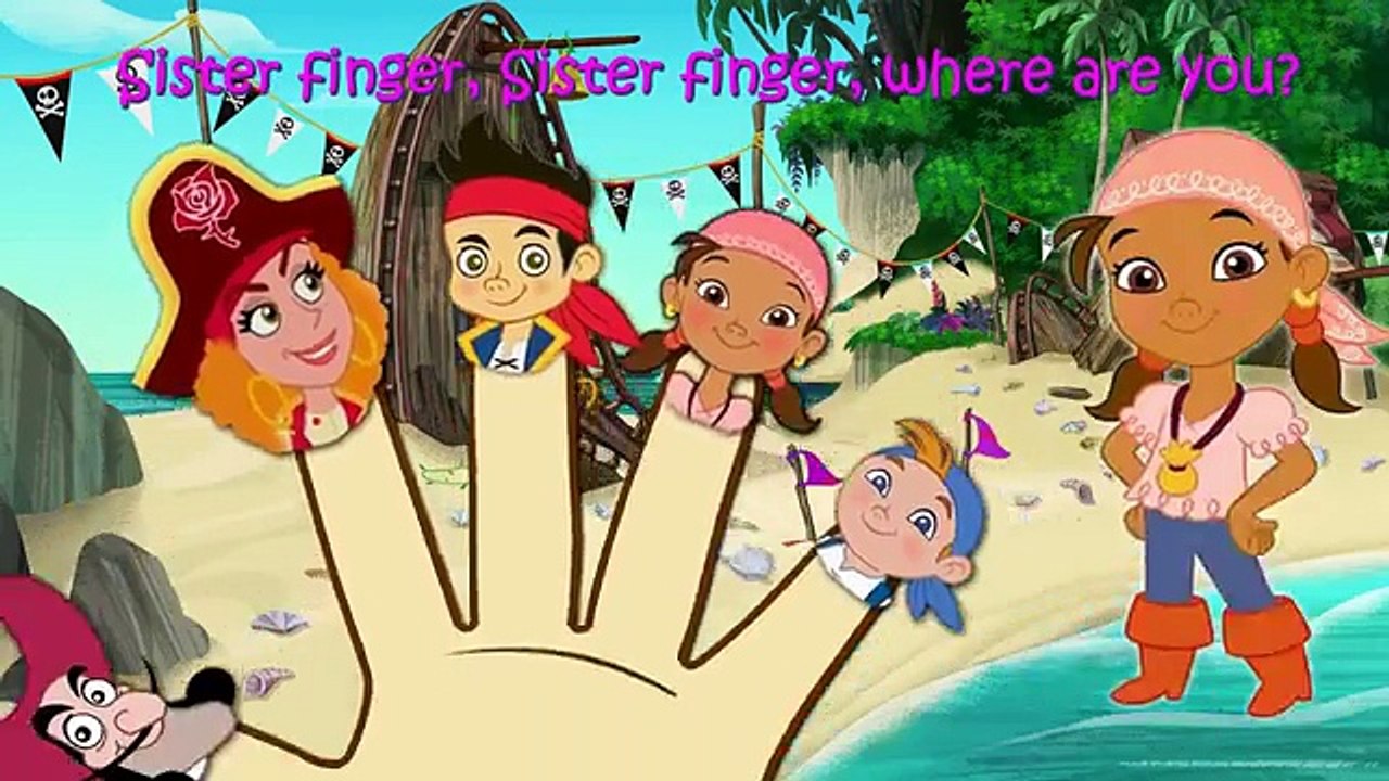 Jake and the Never Land Pirates Finger Family Nursery Rhymes Lyrics