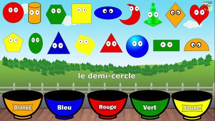 Shapes Song Learn Colors For Children | Apprendre la chanson Shapes, Choix des couleurs pour les enfants Vidéo éducative