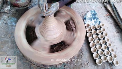 Indian Pottery - Making Diyas