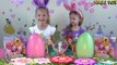 Coloring Easter Eggs - Shaving Cream Egg Dyeing Disney Frozen new Kit Princess Anna Elsa