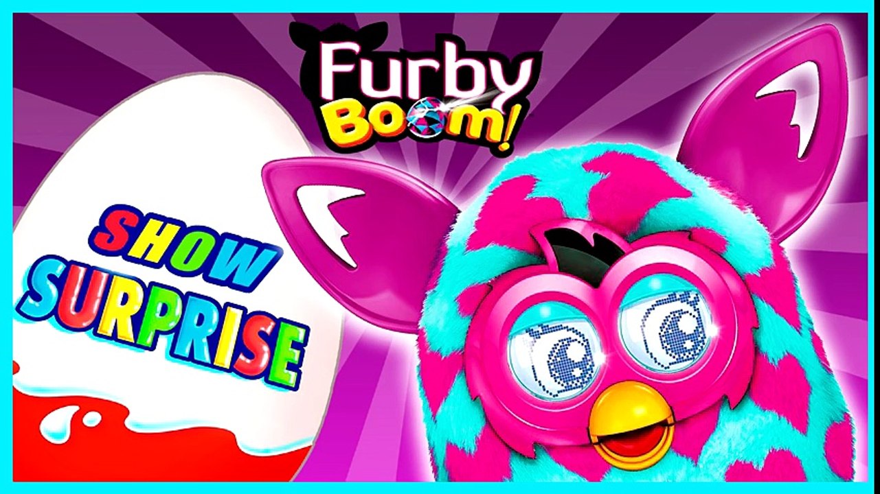 Best Surprise Show!!! Kinder Surprise - Furby Boom. Ферби Бум - новый мультик Киндер сюрприз!!!