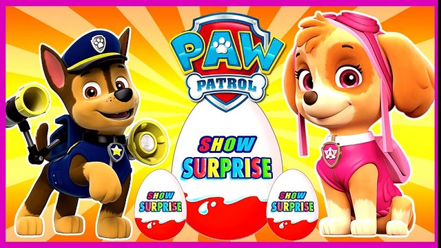 Best Surprise Show!!! Kinder Surprise - Paw Patrol. Щенячий Патруль - новый мультик Киндер сюрприз!!!