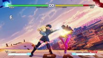 Street Fighter V ׃ La jolie Kolin se montre en vidéo