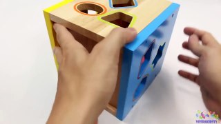 Learning Shapes Colors with Wooden Box Bead Maze Toys for Children--USWhHHf