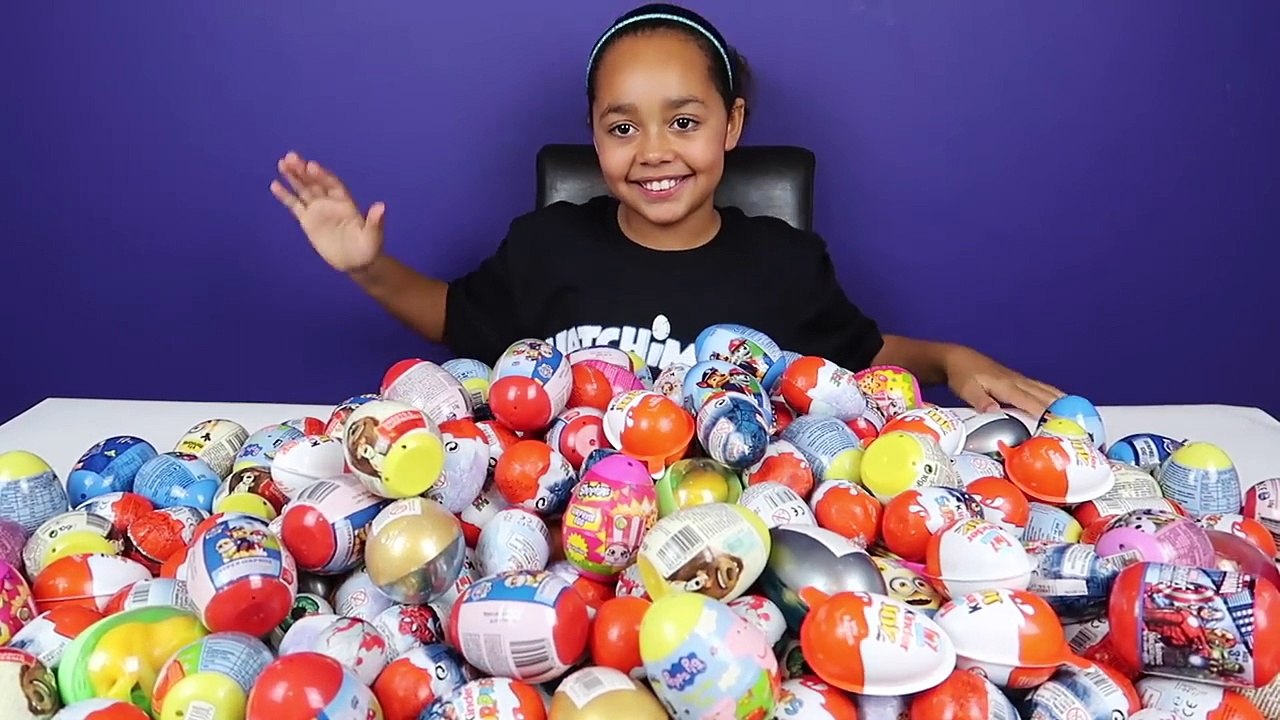 SURPRISE EGGS GIVEAWAY WINNERS! Shopkins - Kinder Surprise Eggs - Disney Eggs - Frozen - Marvel Toys-uMSj