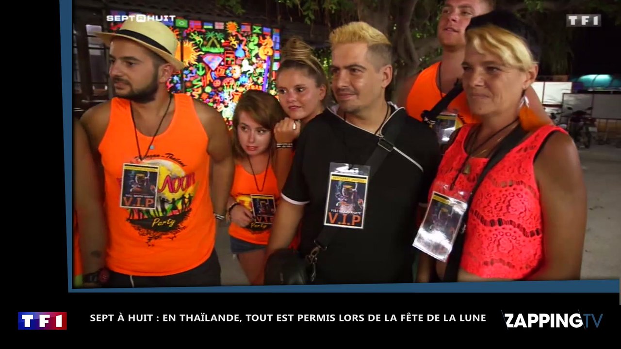 Sept à Huit : En Thaïlande, tout est permis à la Full Moon Party (vidéo)