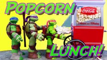 Teenage Mutant Ninja Turtles Coca-Cola Popcorn Machine Mikey Makes a Mess Spills Candy and Treats-7