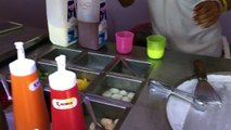 ICE CREAM ROLLS _ Thai Fried Rolled Ice Cream in Thailand _ Street Food Ice Cream Roll with Oreo-Ybb5