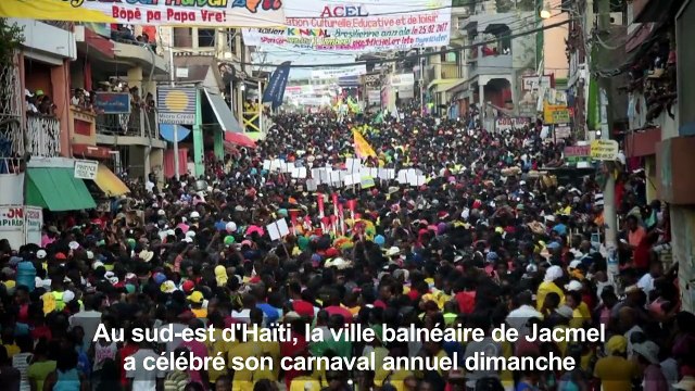 Haïti : Jacmel fête son carnaval annuel