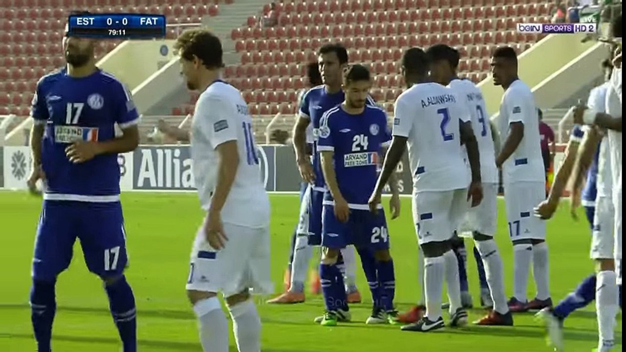 هدف الفتح 0 - 1 إستقلال خوزستان  20-2-2017
