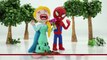 Frozen Elsa Halloween Mummy Attack ★ Spiderman Pranks for Halloween Superhero in Real Life