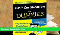 Popular Book  PMP Certification For Dummies (For Dummies (Computers))  For Trial