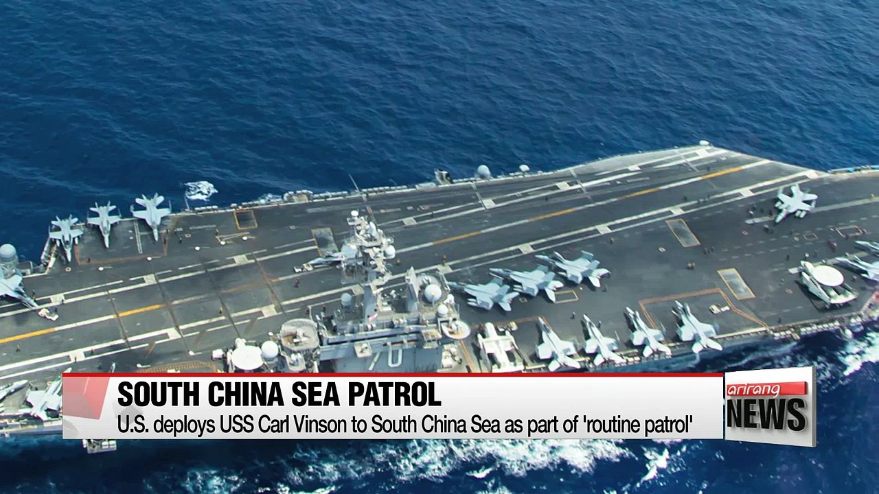 U.S. deploys aircraft carrier to South China Sea