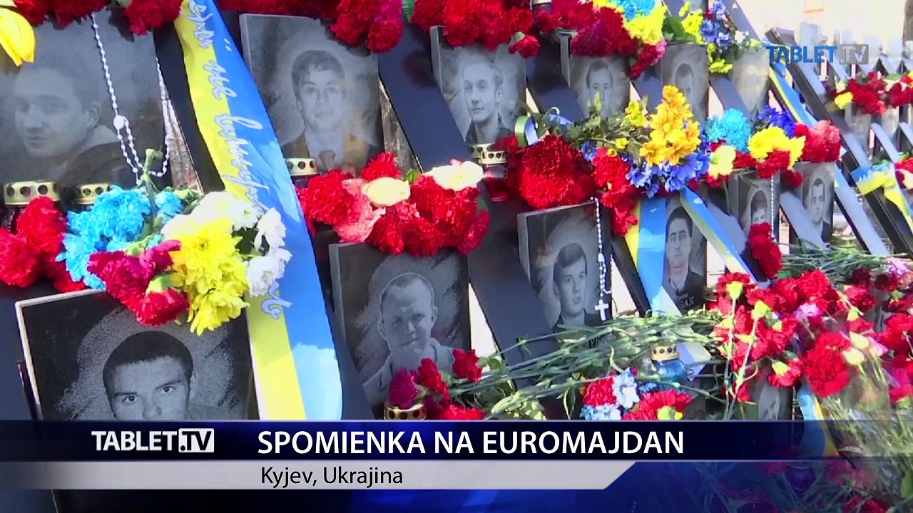Ukrajina si dnes pripomína Hrdinov Nebeskej stotiny