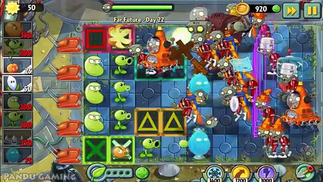 Plants Vs Zombies 2 Far Future Final Boss Fight Pvz 2 Chinese Plants Vs Zombies Zombie 2 Zombie