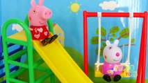 PEPPA PIG Swing Slide and See-saw PLAYGROUND PLAYSETS