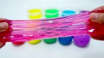 DIY How To Make Colors Glitter Icecream bar Foam Clay Slime Learn Colors Slime