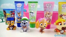 Best PAW PATROL Toys Fingerpaint Bath Time Activity to Learn Colors in Paddlin Pups Toy Surprise-t44