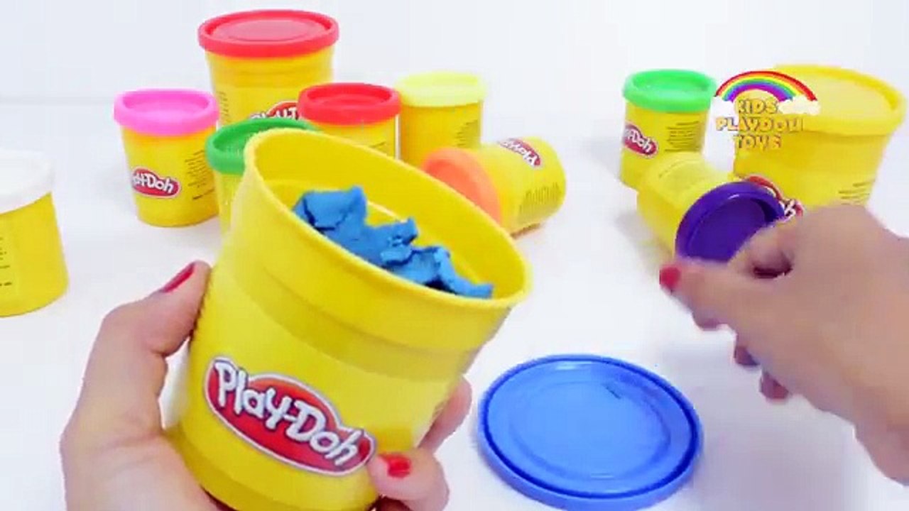 Mega Dinosaurios PLAY DOH Juguetes de Colección | COLOR SORPRESA Plastilina Juguetes de DINOSAURIOS para Niños