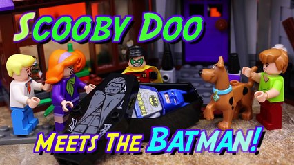 Scooby Doo Lego Mystery Mansion Finds Robin and Batman Legos with Shaggy Freddy Daphne and Velma-3igMb