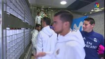Cristiano Ronaldo jokes Diego Lopez in Tunnel & Forgets Cameras are there and gets SHY