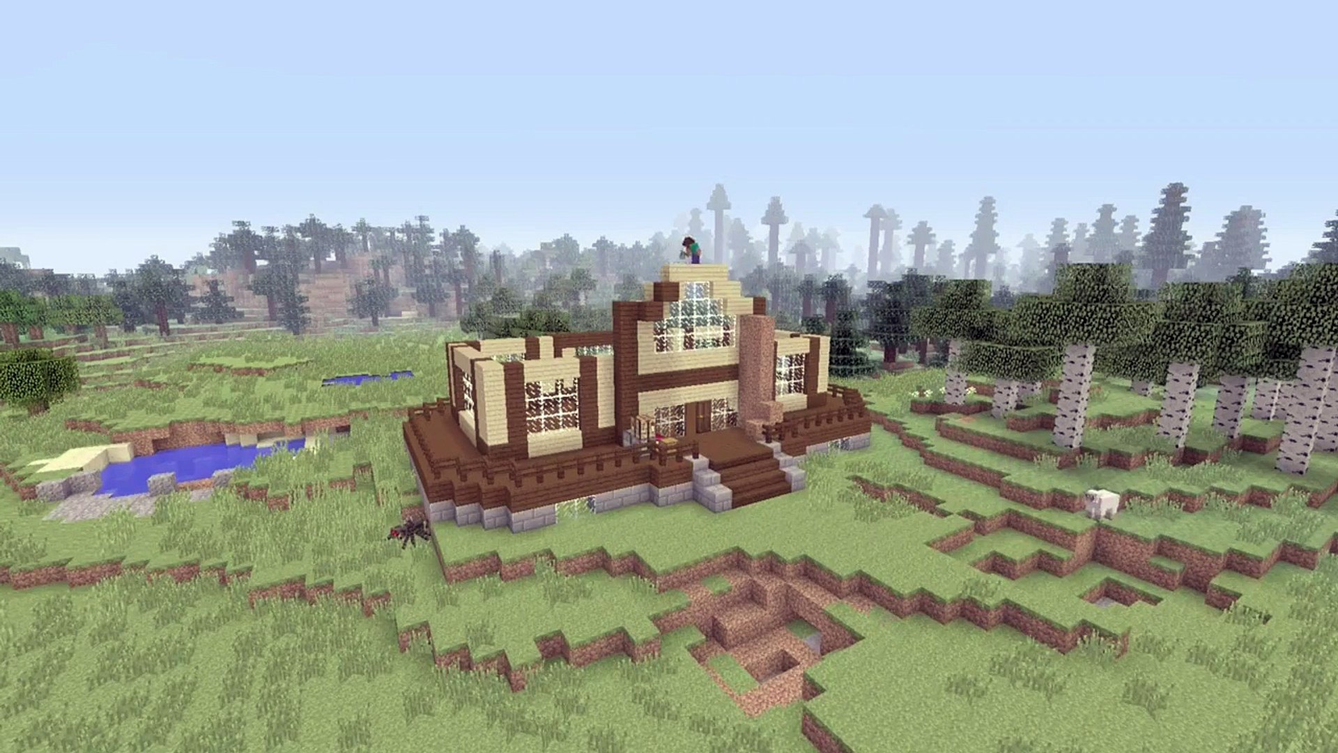 ⁣Minecraft survival house timelapse (ft.Limeylime)