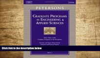 READ book Grad Guides BK5: Engineer/Appld Scis 2006 (Peterson s Graduate and Professional Programs